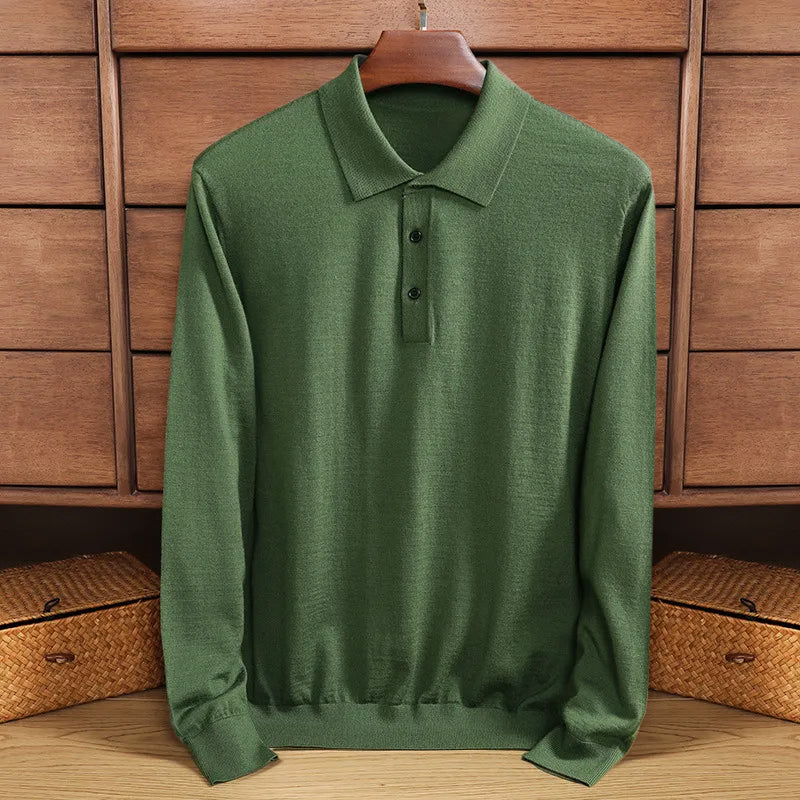 Dan Anthony Wool Polo Shirt