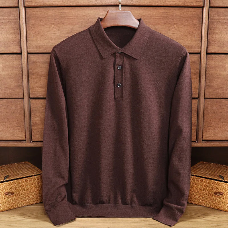 Dan Anthony Wool Polo Shirt