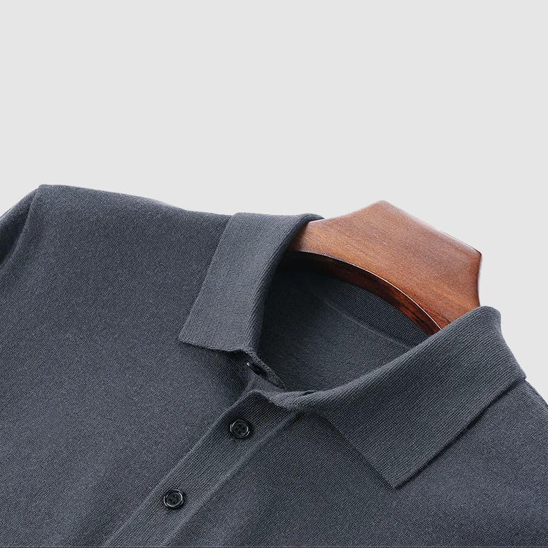 Dan Anthony Wool Polo Shirt