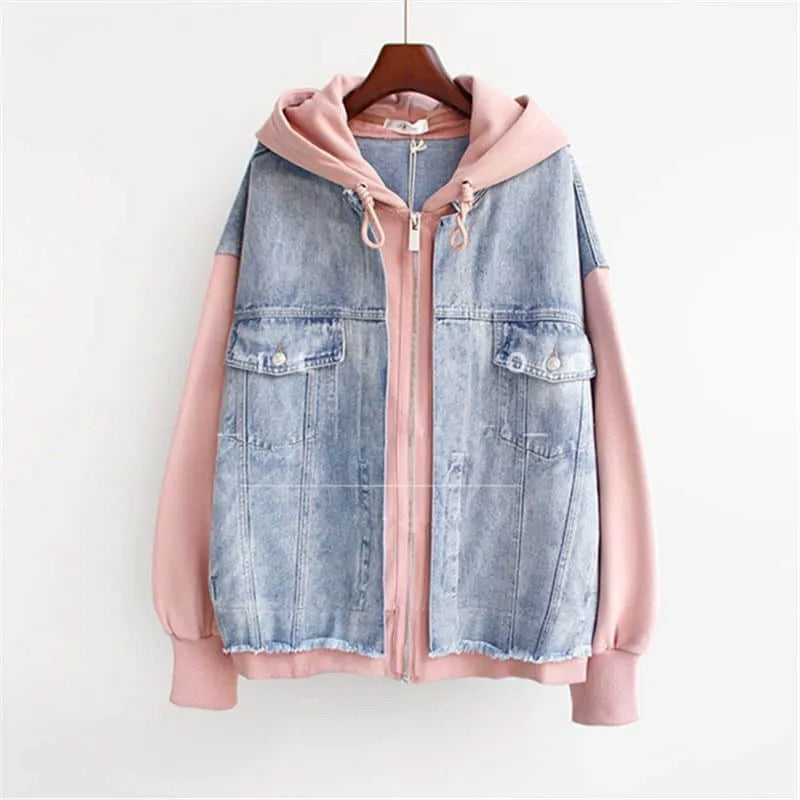 Denim Divide Drip Jacket