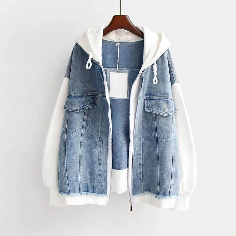 Denim Divide Drip Jacket