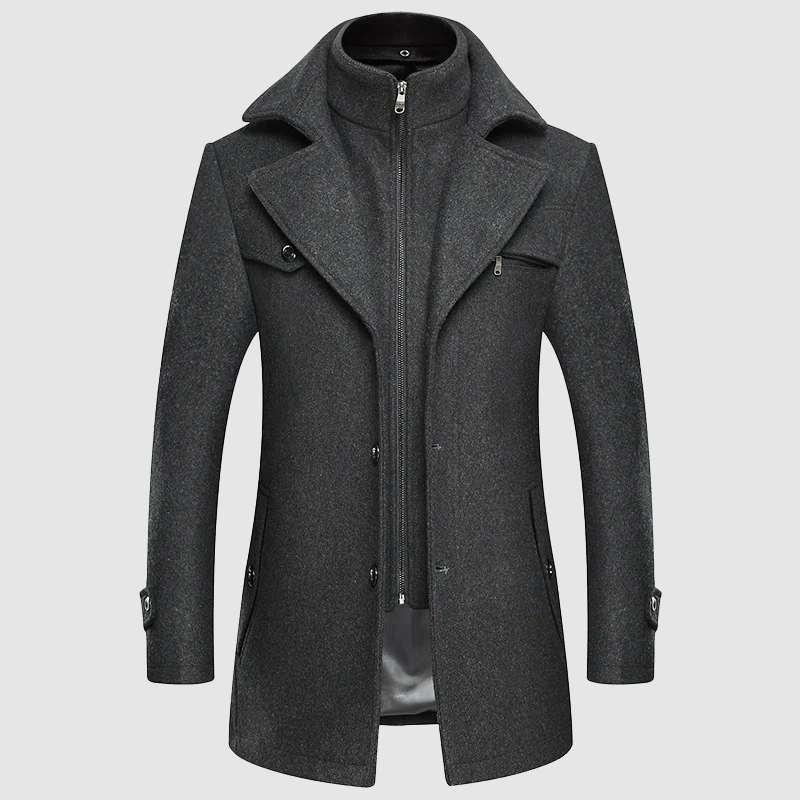 Helsinki Elegant Wool Coat