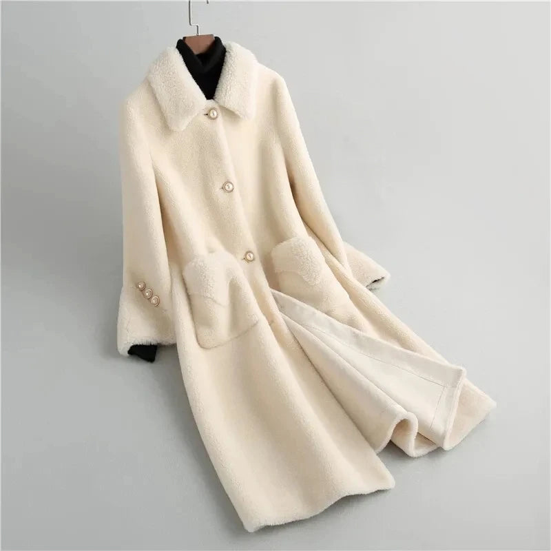 Isabelle Long Teddy Coat