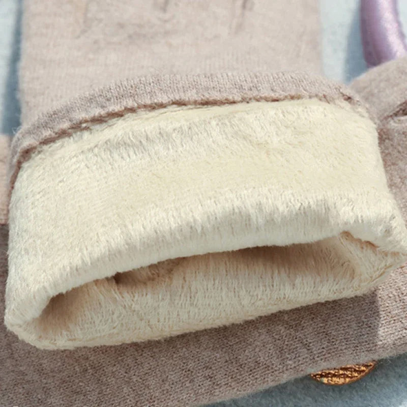 Isabelle Luxe Flair Cashmere Gloves