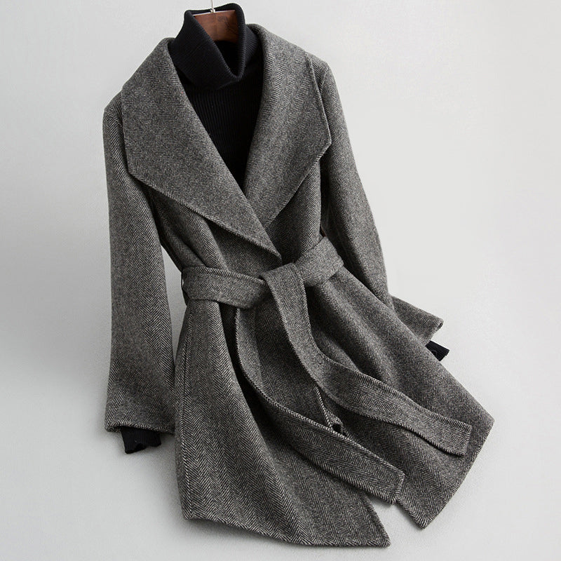 Isabelle Woolen Double Sided Coat