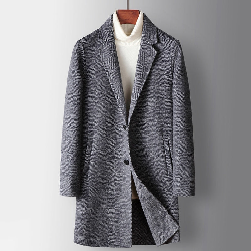 Jason Smith Alpaca Business Coat