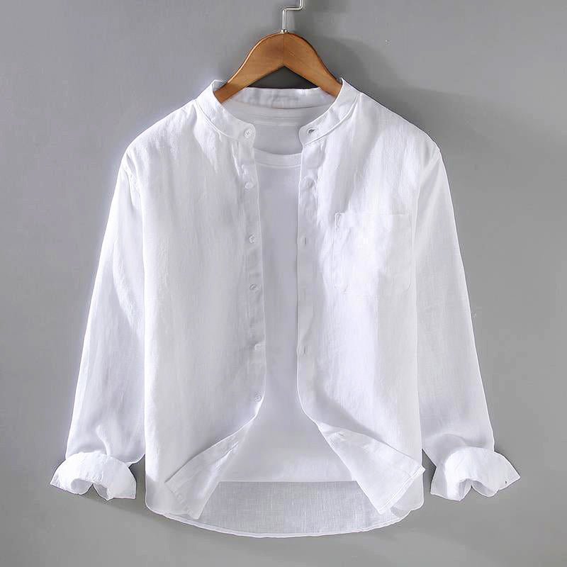 John Wellington Breezy Linen Shirt