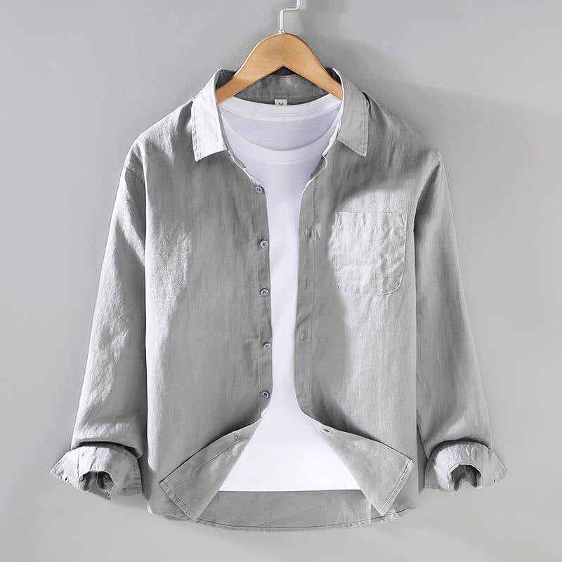 John Wellington Breezy Linen Shirt