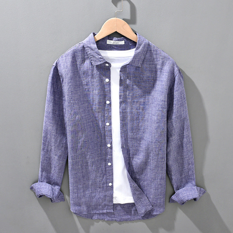 John Wellington Horizon Linen Shirt