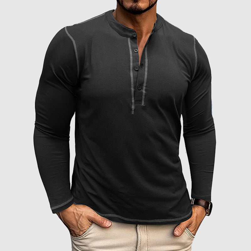 John Wellington Refined Outdoor Henley Shirt