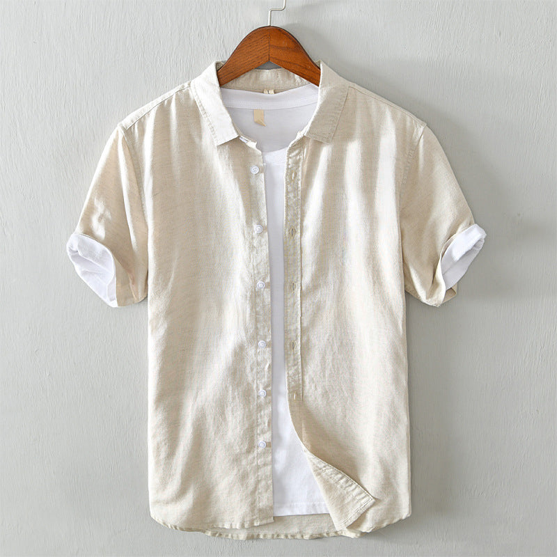 John Wellington Relaxed Linen Shirt