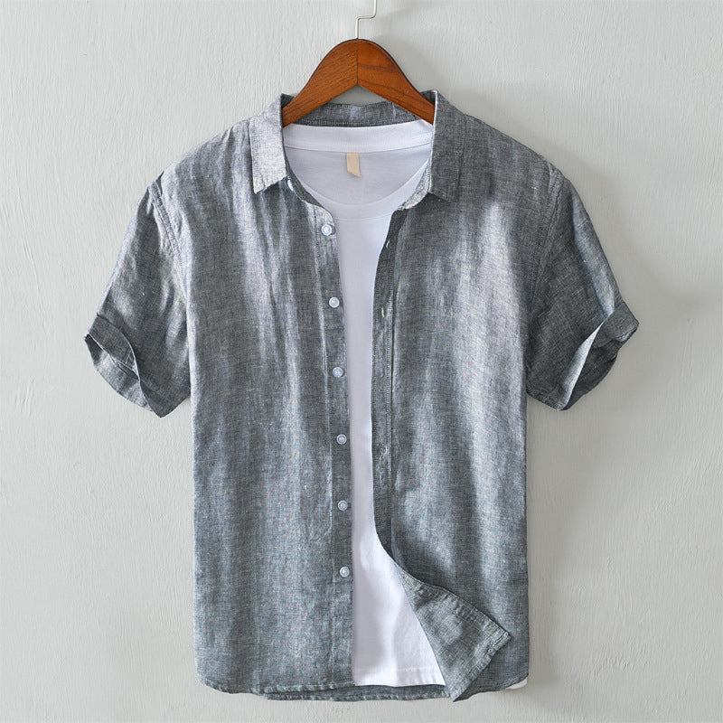 John Wellington Relaxed Linen Shirt