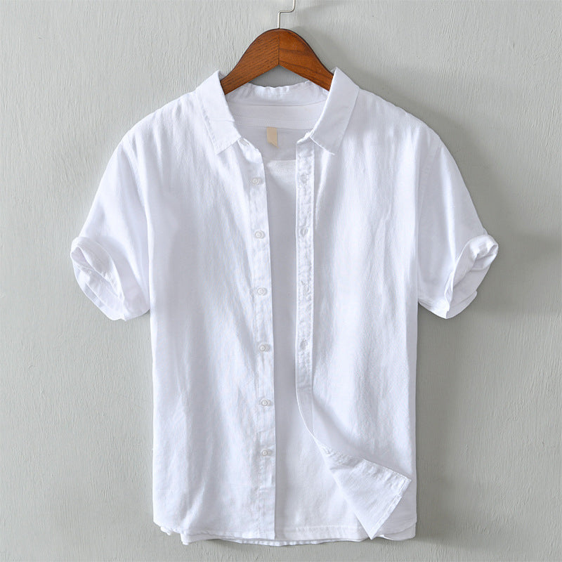 John Wellington Relaxed Linen Shirt