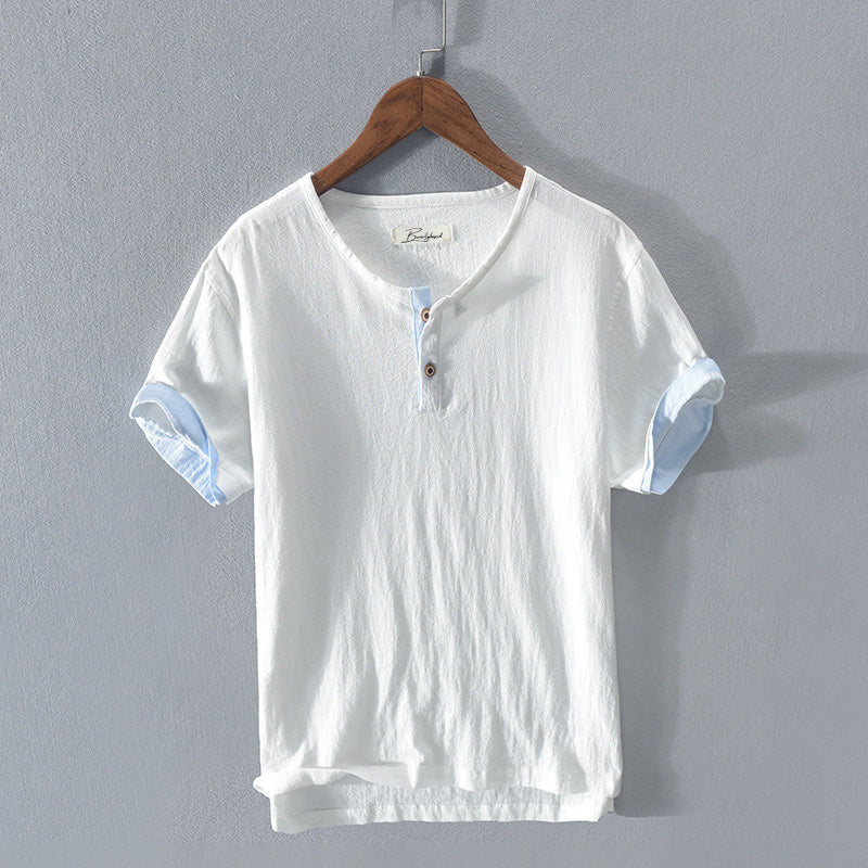 John Wellington Vienna Linen T-Shirt