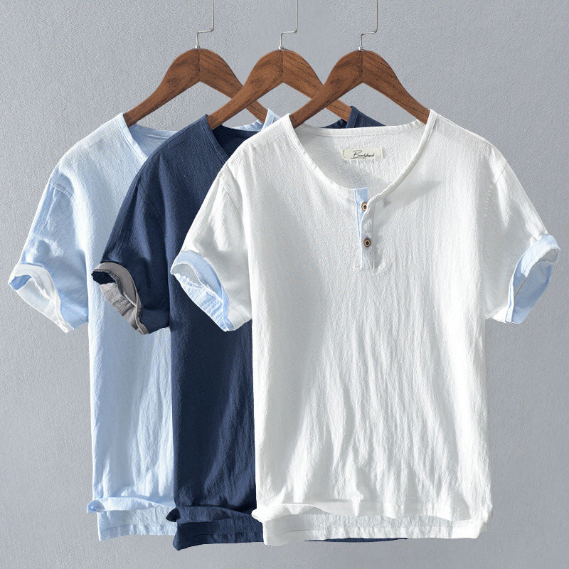 John Wellington Vienna Linen T-Shirt