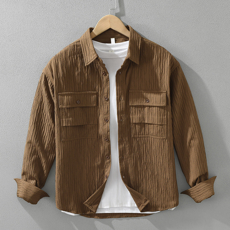 L'Élégant Corduroy Shirt by John Wellington