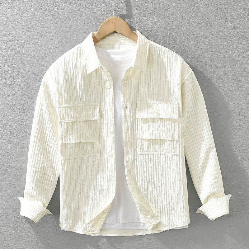 L'Élégant Corduroy Shirt by John Wellington