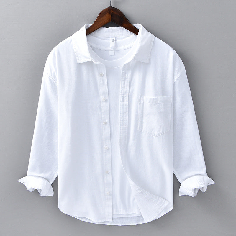 L'Excellence Linen Shirt by François Montblanc