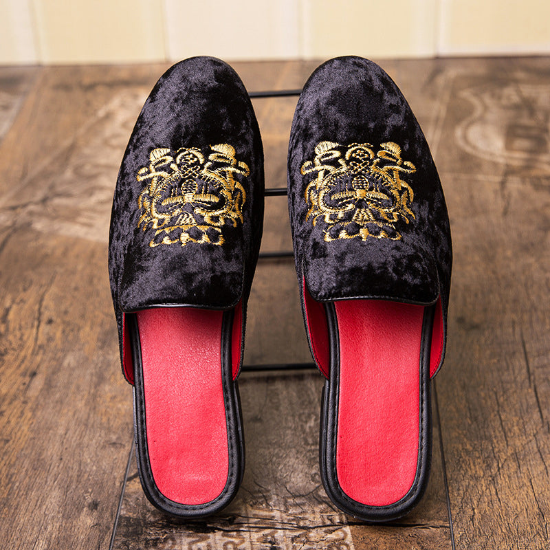 Le Regal Velvet Shoes by John Wellington