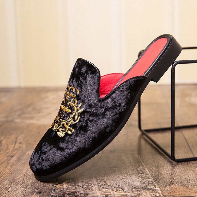 Le Regal Velvet Shoes by John Wellington