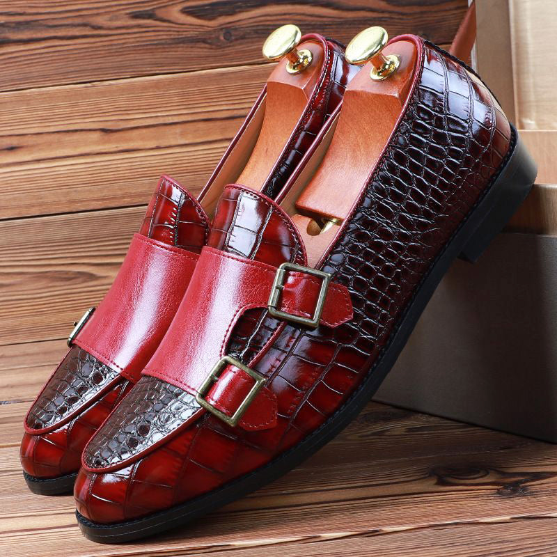 LuxeGator Gloss Leather Loafers