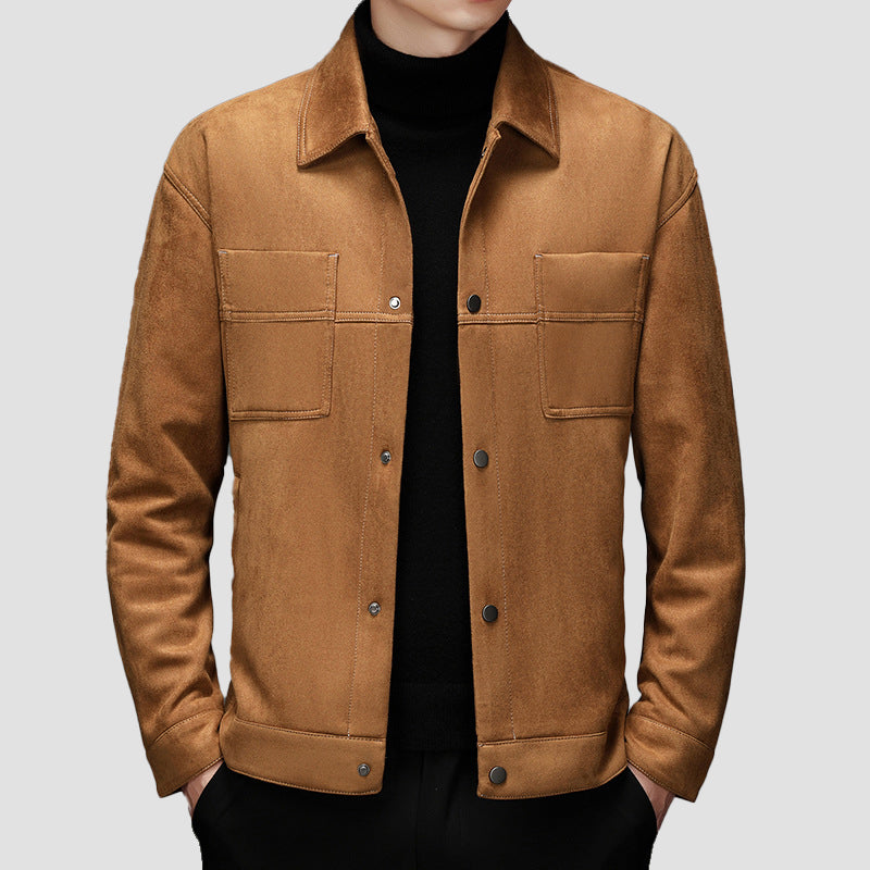 Massimo Casual Suede Jacket