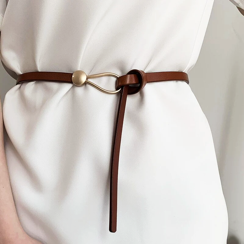 Milano Chic Leather Belt