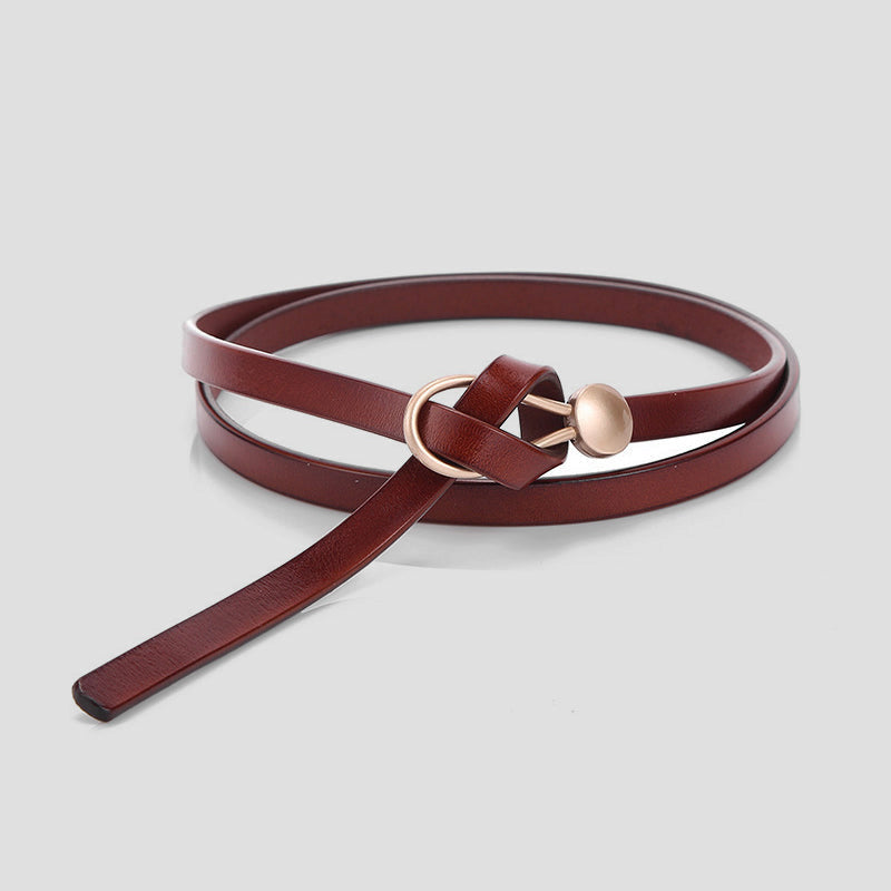 Milano Chic Leather Belt