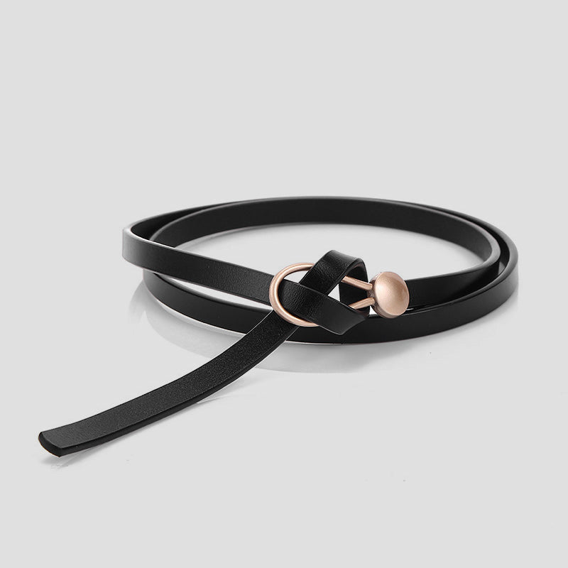 Milano Chic Leather Belt