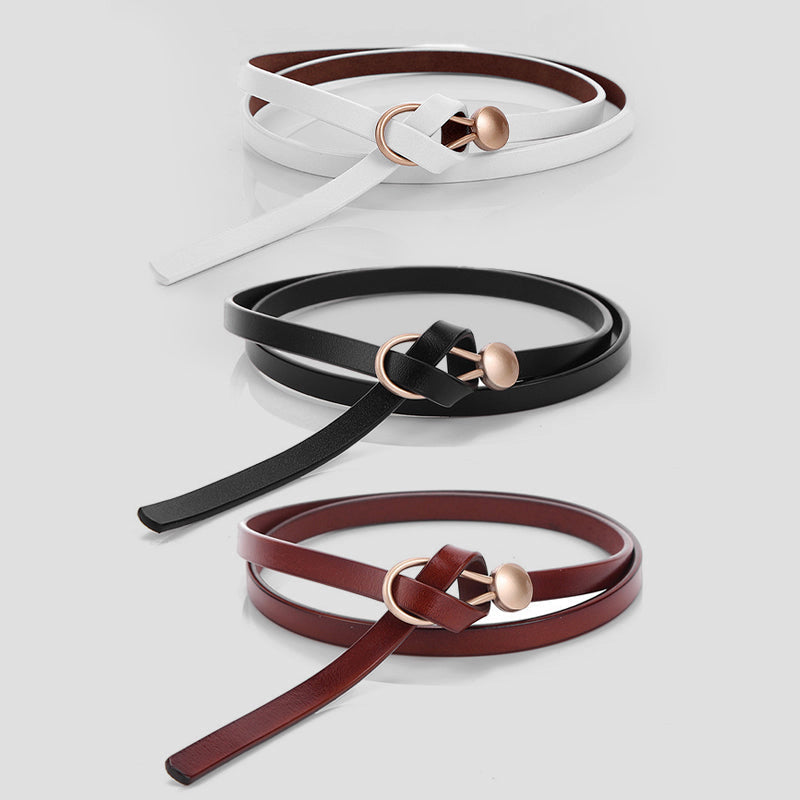 Milano Chic Leather Belt