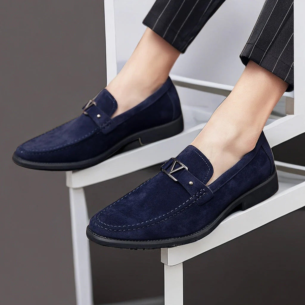 Monarch Suede Loafers