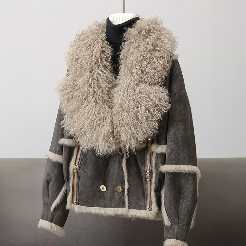 Monroe Alluring Faux Fur Jacket