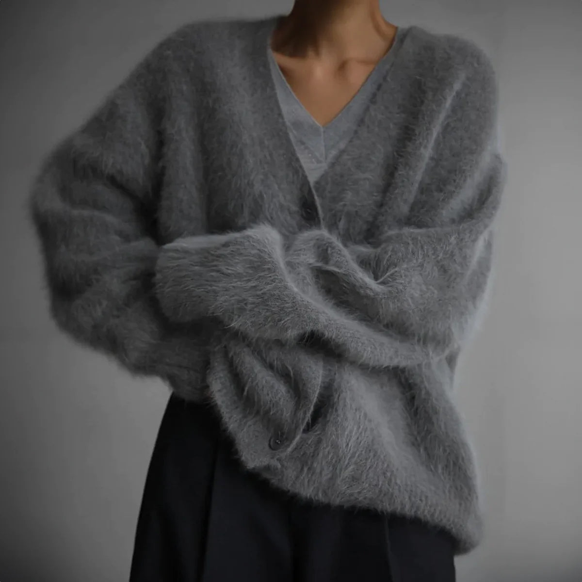 Olivia Klein Cashmere Touch Cardigan