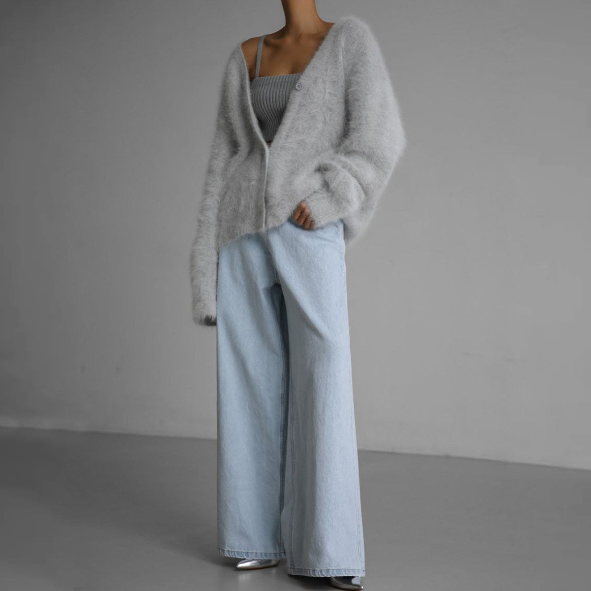 Olivia Klein Cashmere Touch Cardigan