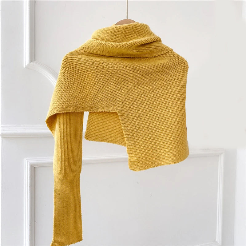 Olivia Klein Cozy Knit Scarf