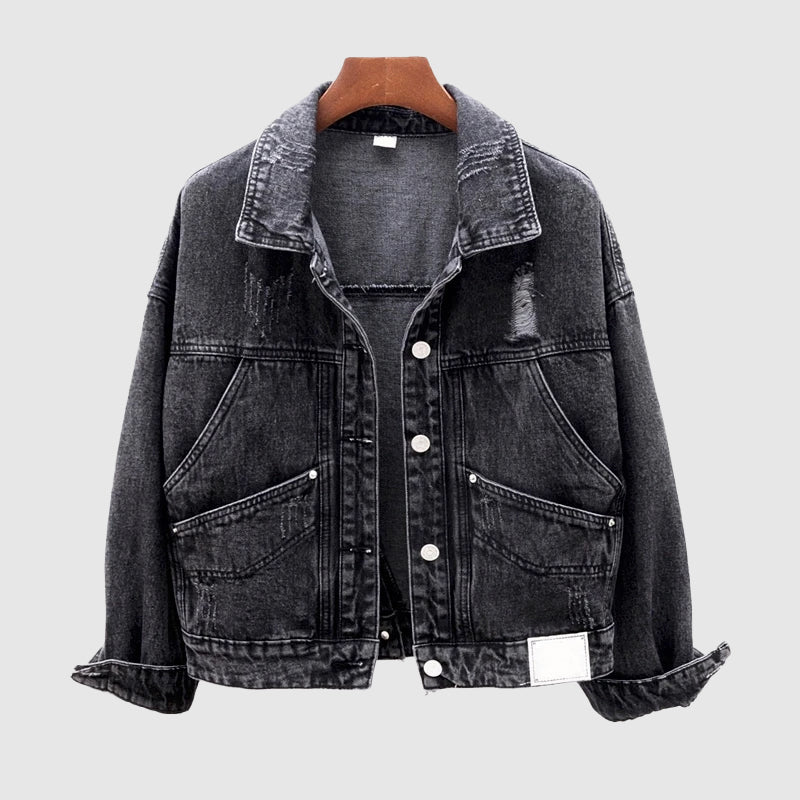 Olivia Klein Daisy Denim Jacket