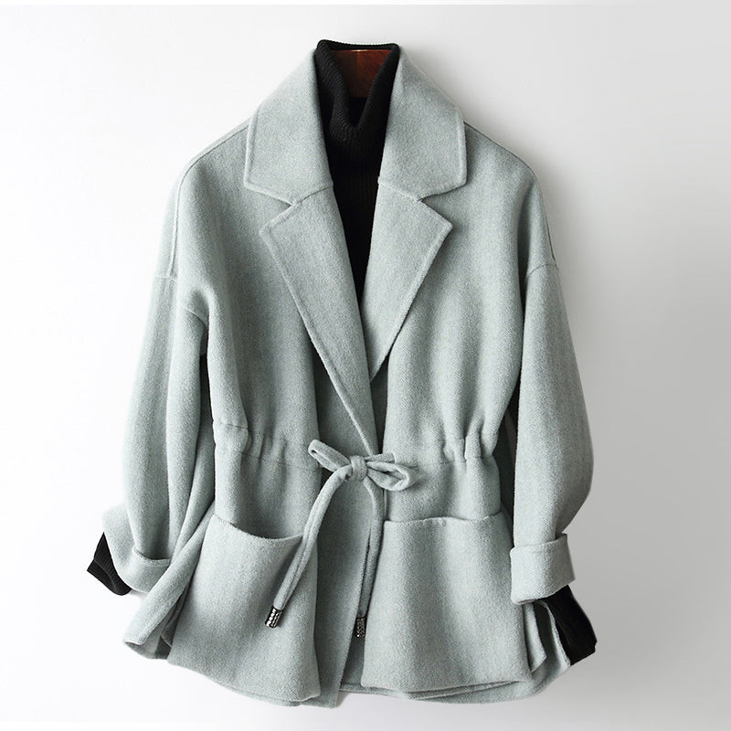 Olivia Klein Double Faced Wool Coat