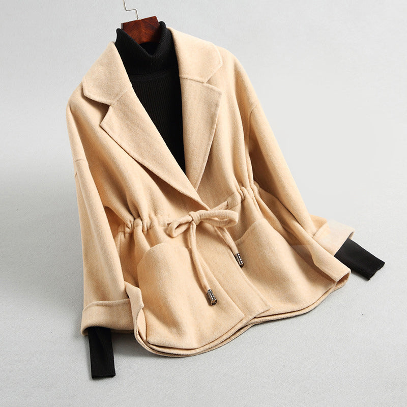 Olivia Klein Double Faced Wool Coat