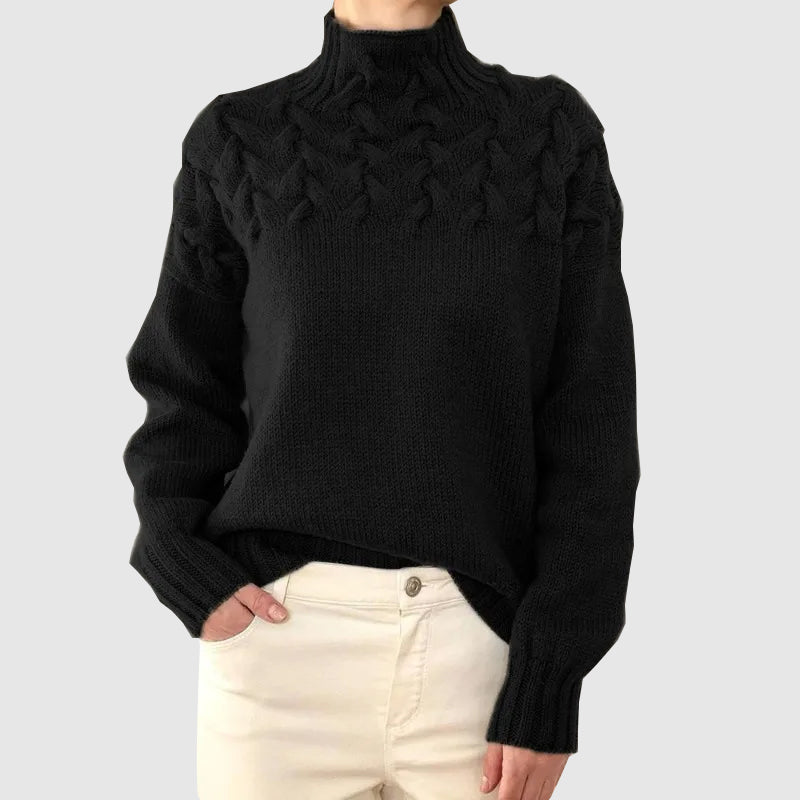 Olivia Klein Goya Turtleneck Sweater