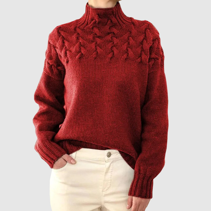 Olivia Klein Goya Turtleneck Sweater