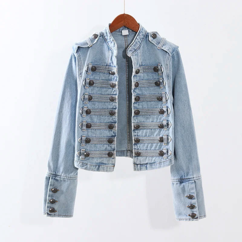 Olivia Klein Militant Denim Jacket