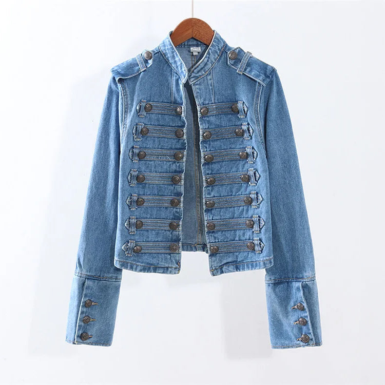 Olivia Klein Militant Denim Jacket