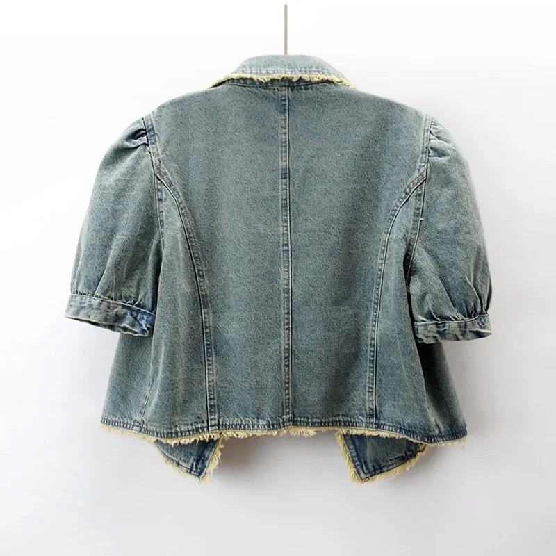 Olivia Klein Patina Denim Jacket