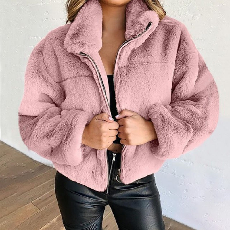 Olivia Klein Plush Posh Jacket