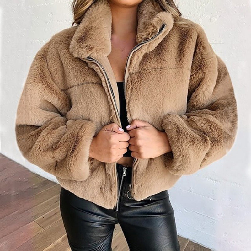 Olivia Klein Plush Posh Jacket