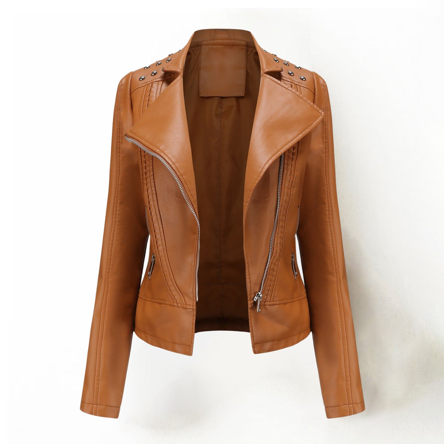 Olivia Klein Spring Leather Jacket