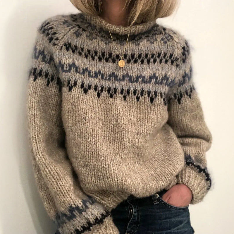 Olivia Klein Winter Turtleneck Sweater