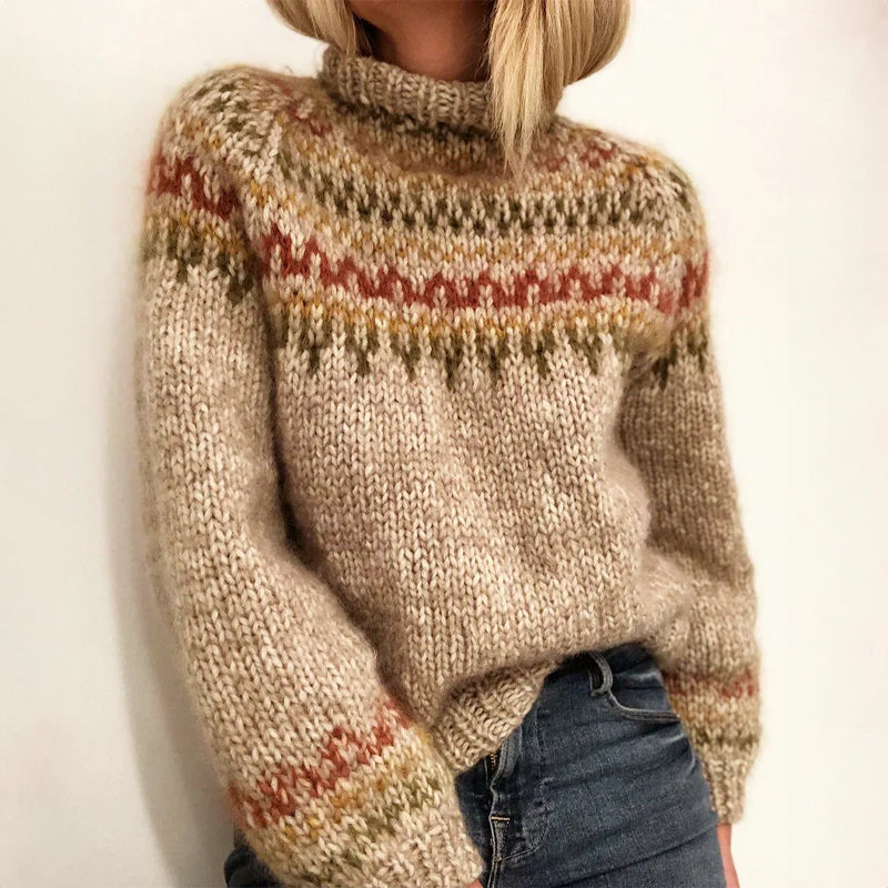 Olivia Klein Winter Turtleneck Sweater