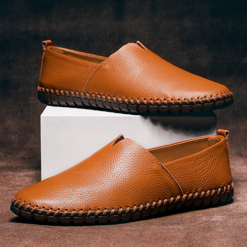 Provence Minimal Genuine Leather Loafers