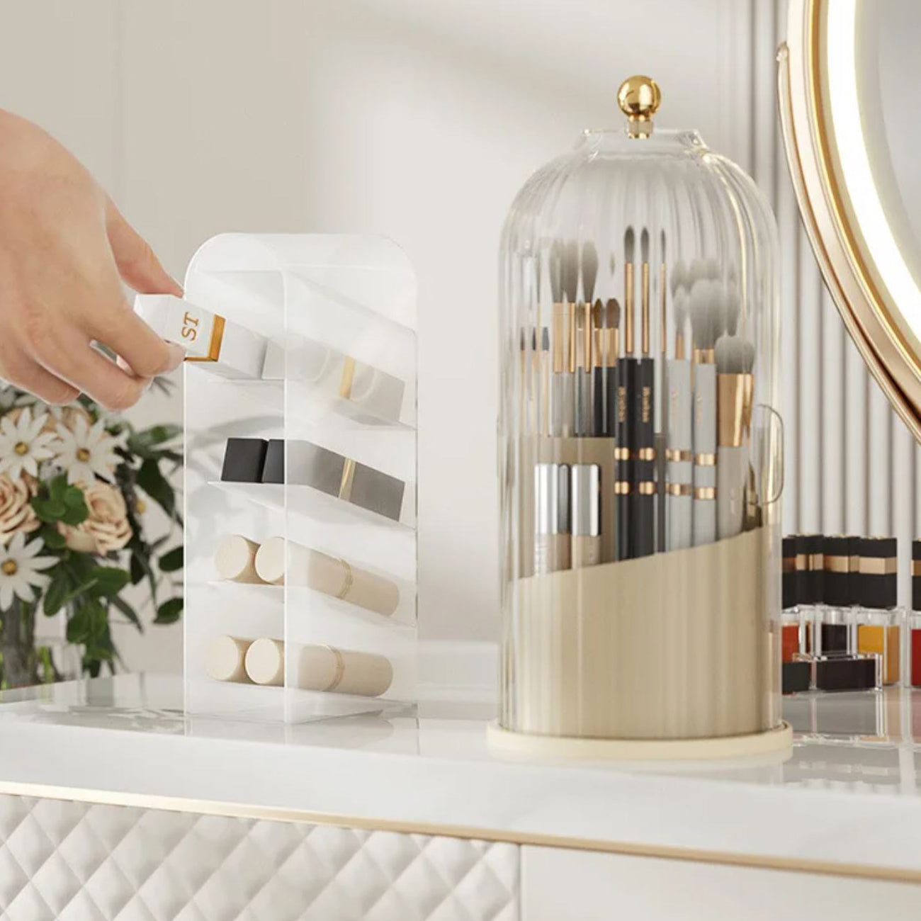 Radiance Twirl Makeup Organizer